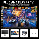 Vídeo Game Stick M15 Pro 4k, 64gb, Hdmi Com 2 Controles Sem Fio, +20mil Jogos