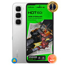 Smartphone Infinix Hot 60i Com NFC 256GB 8GB de RAM Câmera 50MP Dual Sim com 1 Ano de Garantia