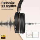 Fone Bluetooth Sem Fio Dobrável com Qualidade Som Hifi 5.3