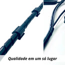 Organizador Espiral de Cabos 5 Metros 1/2" – 10mm Interno e 12mm Externo para Gerenciamento e Proteção de Fios.