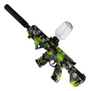 Arma de Gel Blaster Elétrica Automática M416 - Com Silenciador e 5000 Bolinhas