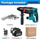 Furadeira Rotativa de Impacto Sem Fio Kamolee 2000W