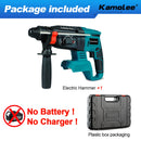 Furadeira Rotativa de Impacto Sem Fio Kamolee 2000W