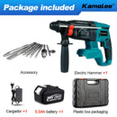 Furadeira Rotativa de Impacto Sem Fio Kamolee 2000W