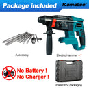 Furadeira Rotativa de Impacto Sem Fio Kamolee 2000W