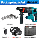 Furadeira Rotativa de Impacto Sem Fio Kamolee 2000W