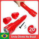 Chave de Reparo Hidráulico 8 em 1 para Pia e Torneira – Kit Profissional com Dupla Cabeça