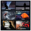 Lanterna USB Recarregável de Alta Potência 4 LED