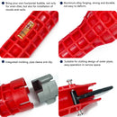 Chave de Reparo Hidráulico 8 em 1 para Pia e Torneira – Kit Profissional com Dupla Cabeça